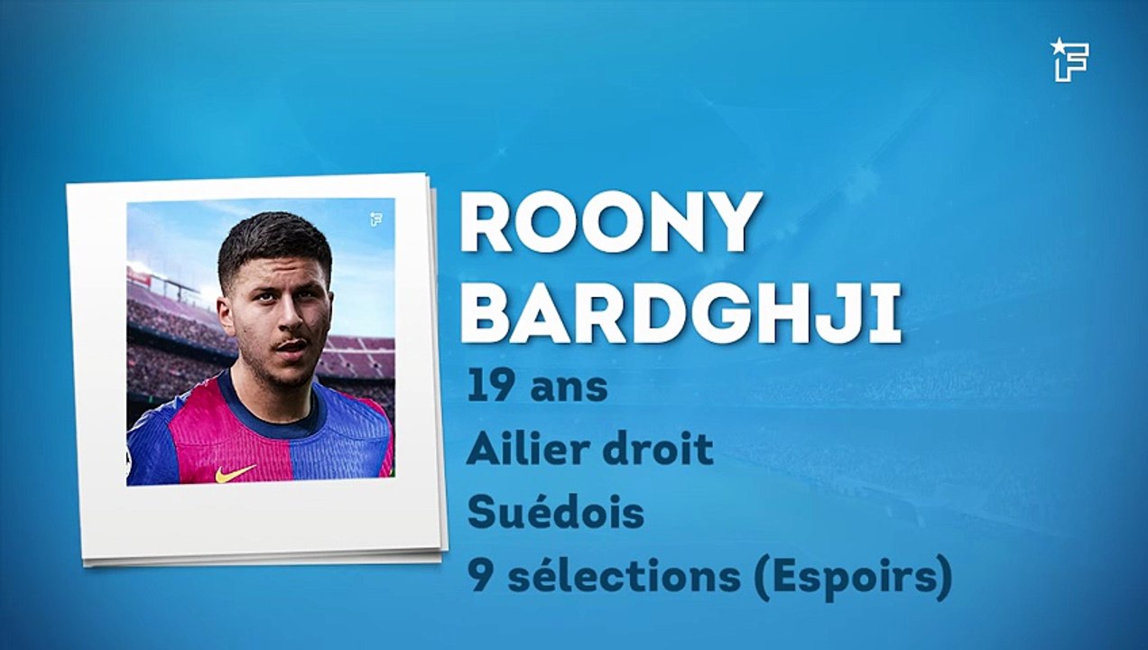 OFFICIEL : le Barça s'offre la pépite Roony Bardghji