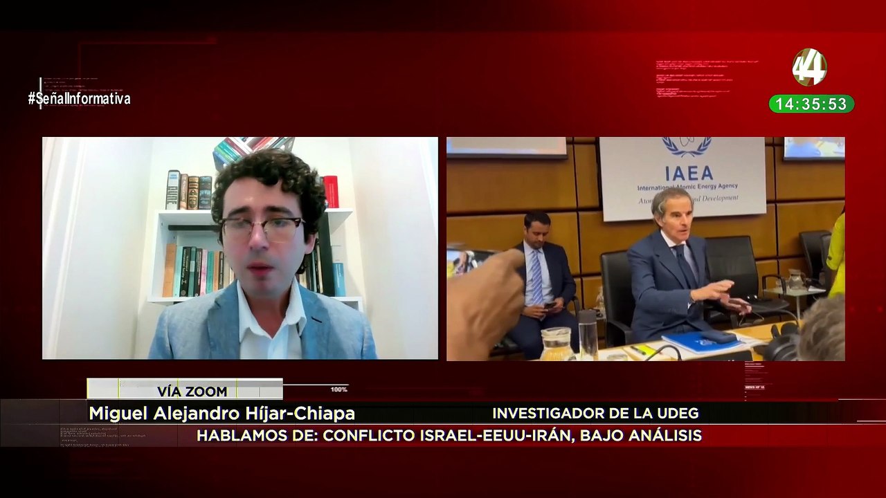 Miguel Alejandro Híjar-Chiapa habla sobre el conflicto Israel-EEUU-Irán, bajo análisis