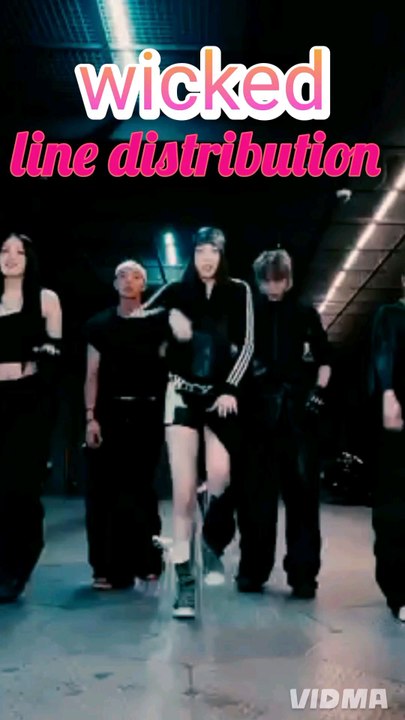 wicked line distribution ( allday project the new black label kpop group)