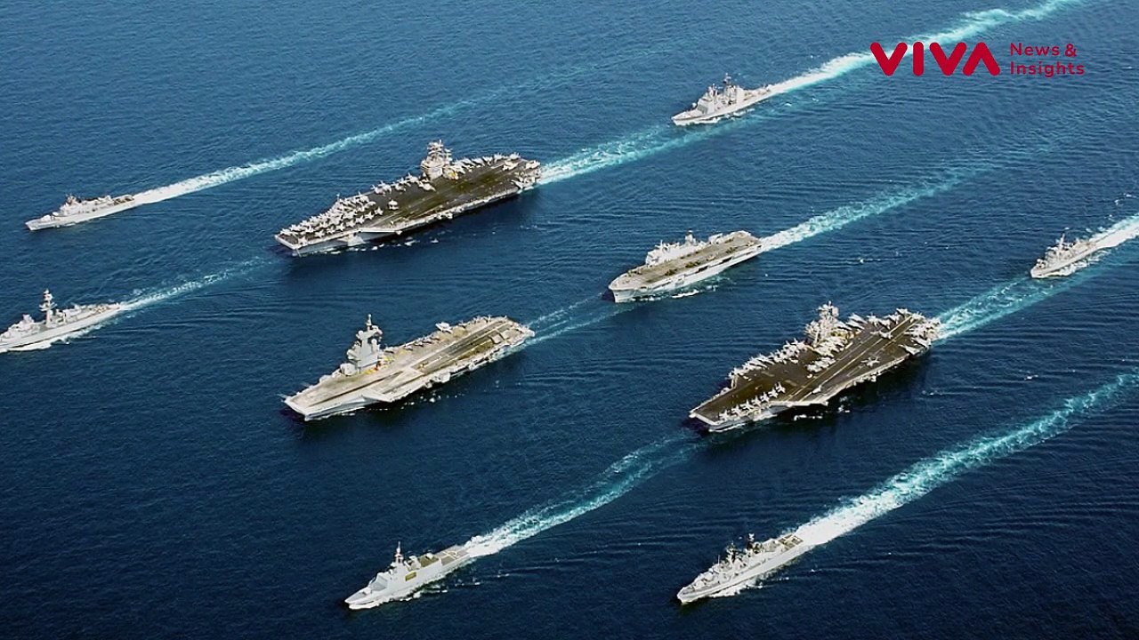 Jet Tempur Rusia Terbang Rendah Dekat Kapal Angkatan Laut AS