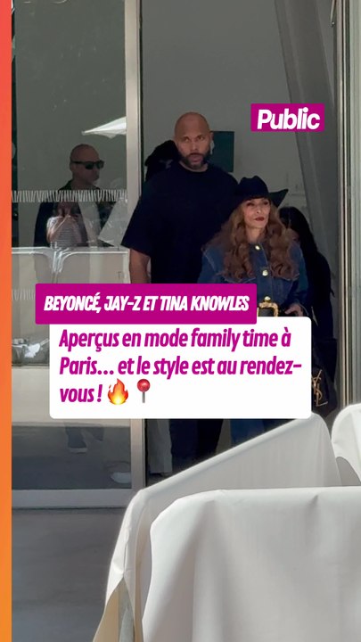 Beyonce, JayZ et Tina Knowles aperçus en mode family time à Paris…