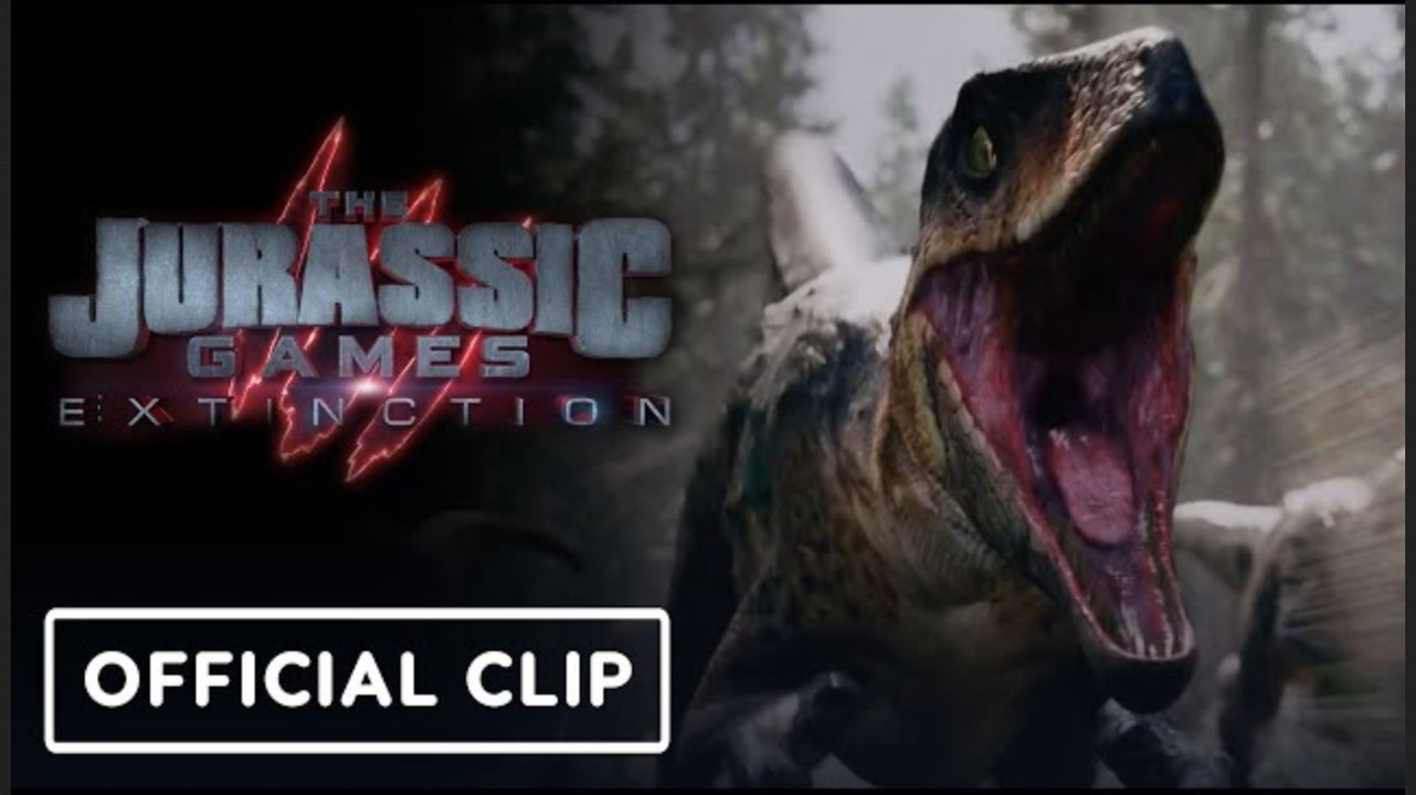 The Jurassic Games: Extinction | 'Raptor Chase' Clip (2025)