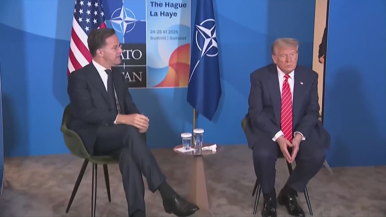 DONALD TRUMP and MARK RUTTE FULL STATEMENT before NATO SUMMIT