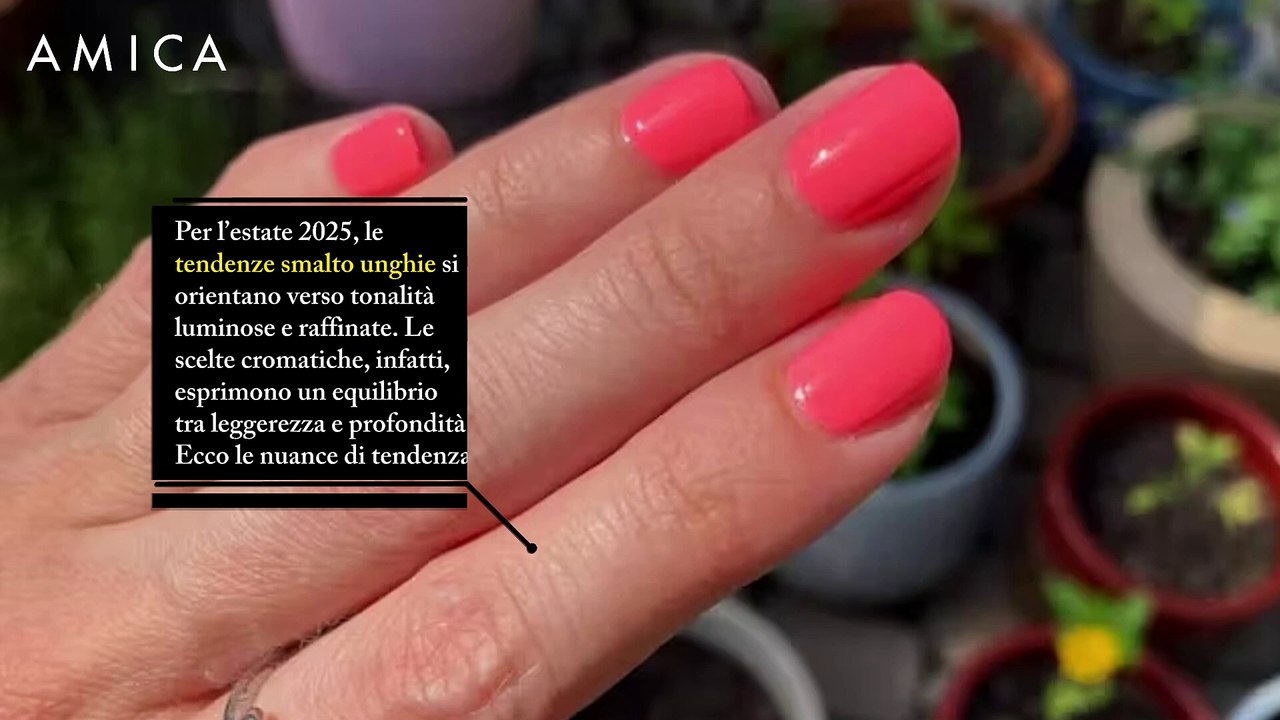 Summer nails 2025: le tendenze colore da provare subito