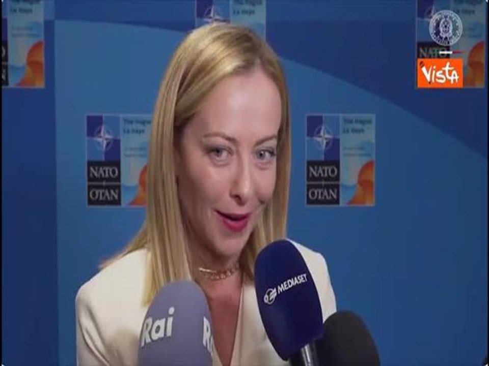 Vertice Nato, Meloni: Per il 2026 non useremo l'escape clause