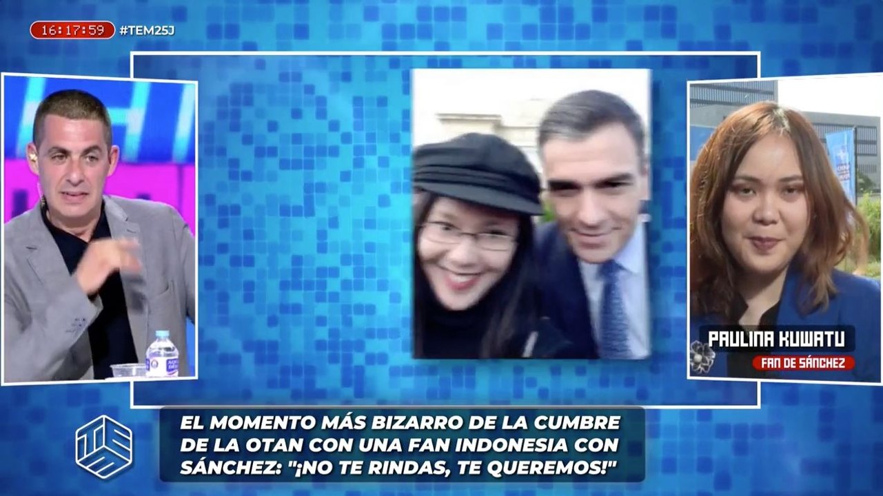 Antonio Naranjo estalla ante el ‘Pedro, te queremos’ de una fan de Sánchez