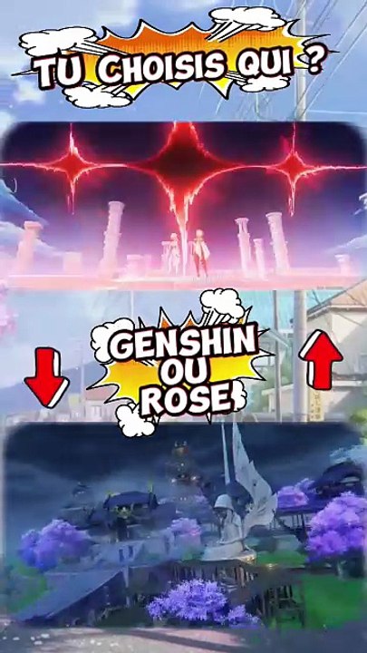 Genshin ou rose