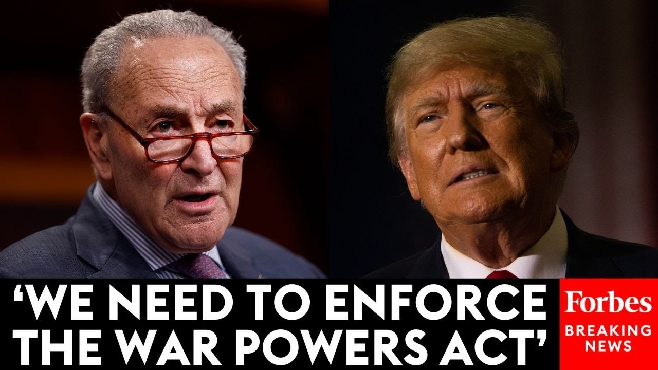 Chuck Schumer Assails Trump After Briefing On Iran's Nuclear Program After US Strikes