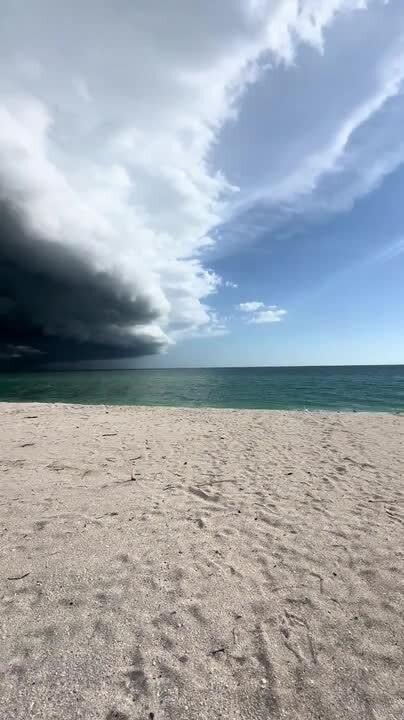 Storms Move Over Florida Water