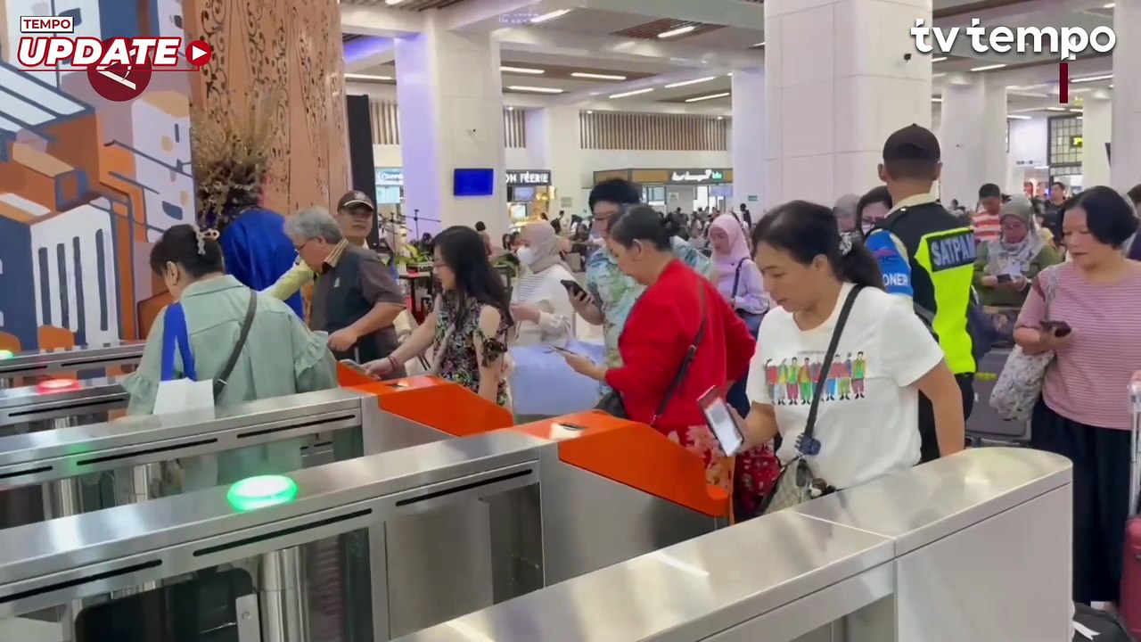 Kereta Cepat Whoos Pecah Rekor, Penumpang Tembus 25 Ribu dalam Sehari