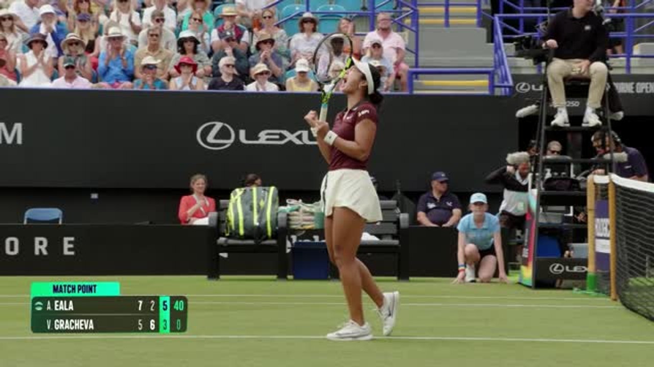 Eastbourne - Gracheva éliminée aux portes de la finale par Eala