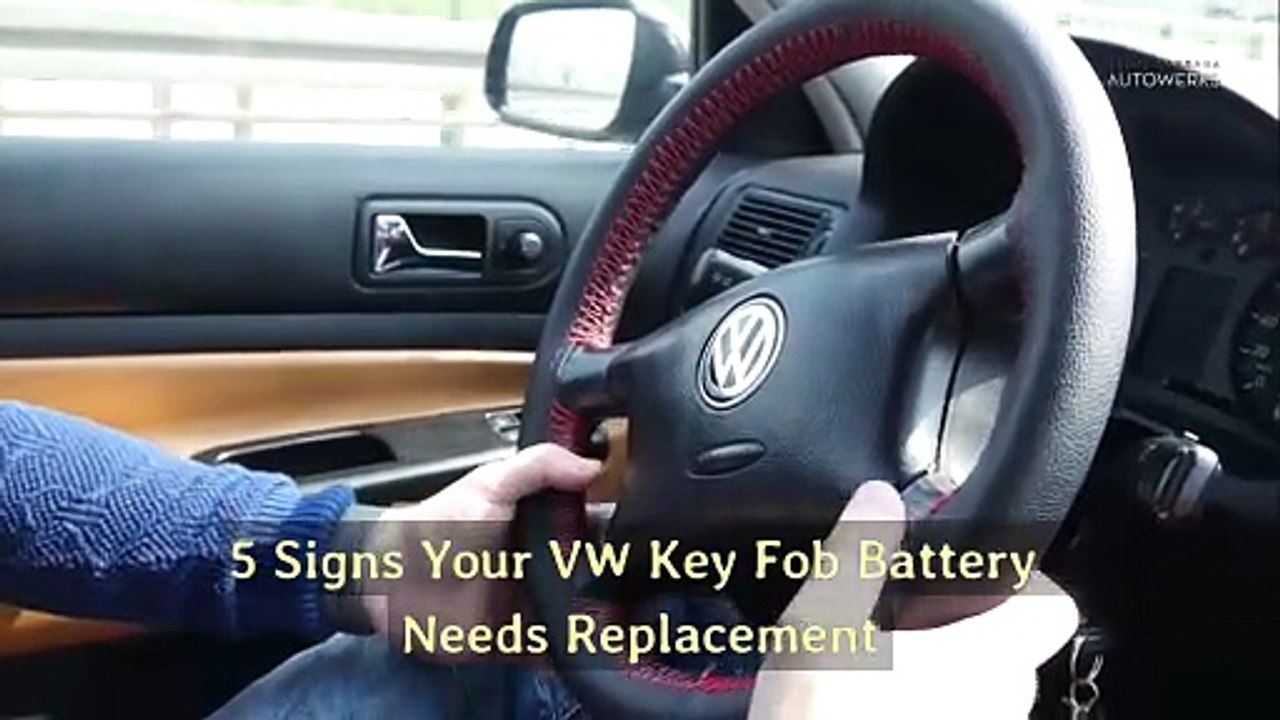 5 Signs Your VW Key Fob Battery Needs Replacement