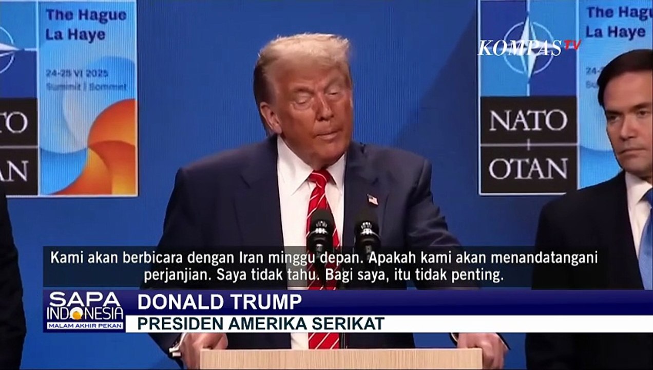 Bahas Kesepakatan Nuklir, Presiden AS Donald Trump Temui Delegasi Iran?