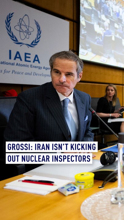 IAEA’s Grossi: Iran isn’t kicking out nuclear inspectors