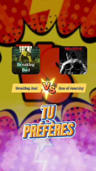 Tu préfères 👀 #19 #TV #Serie #BreakingBad #SonOfAnarchy