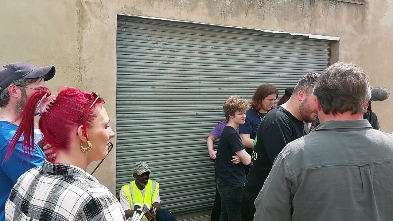 On set with new independent comedy film made in Hartlepool