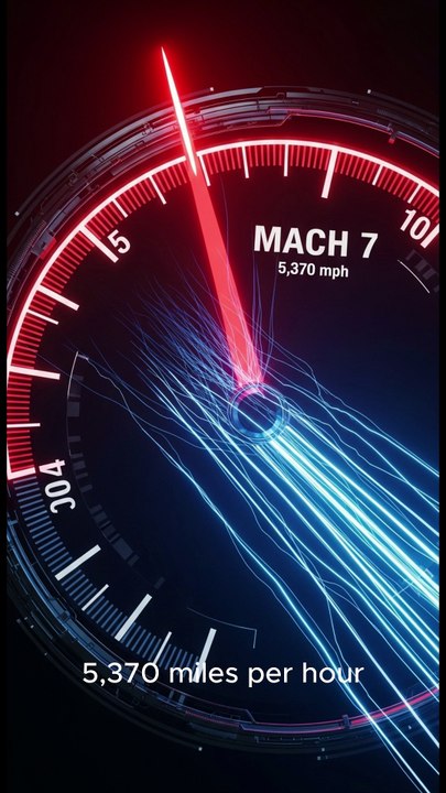 Mach 7 Missile 🚀 Faster Than a Bullet!