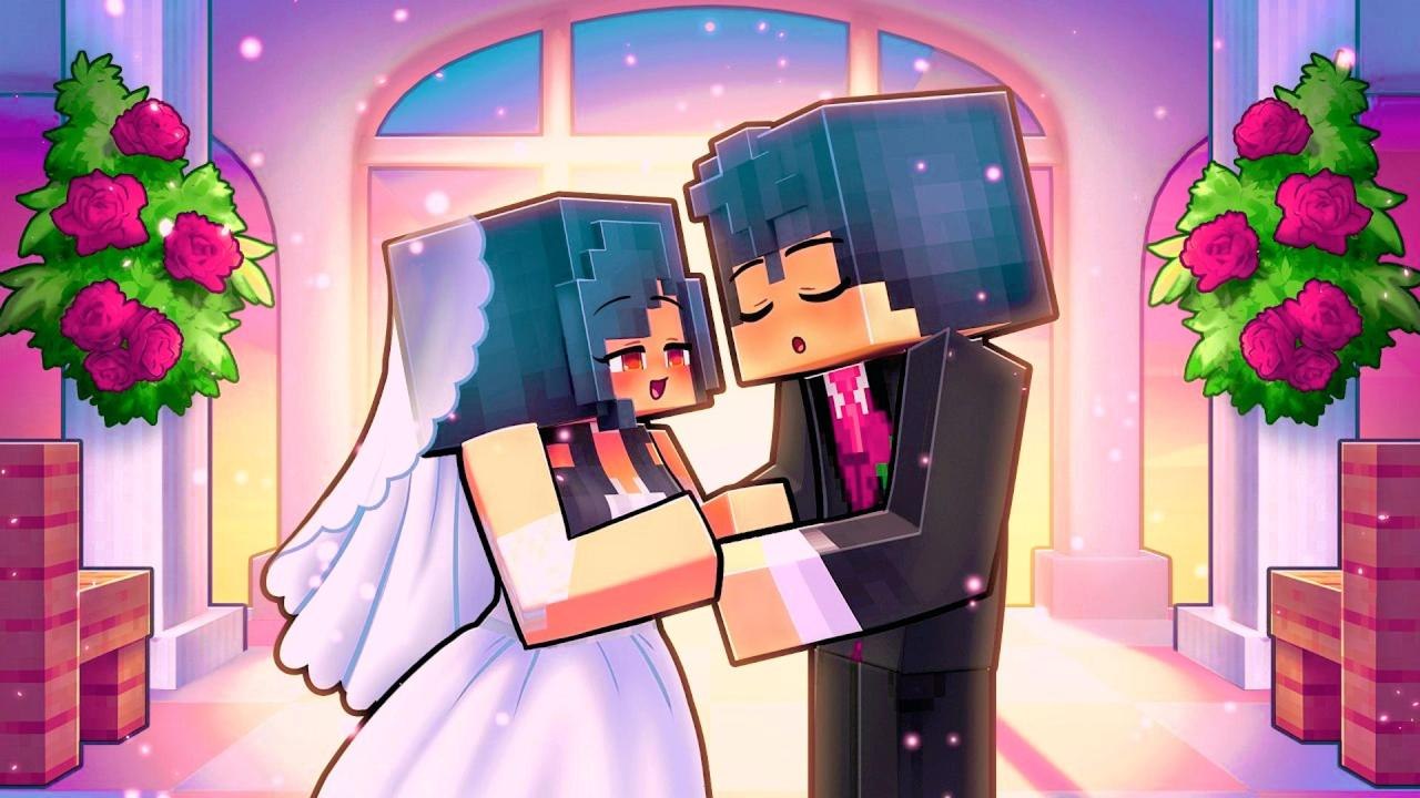 Aphmau and Aaron get MARRIED in Minecraft! Aphmau Part 1
