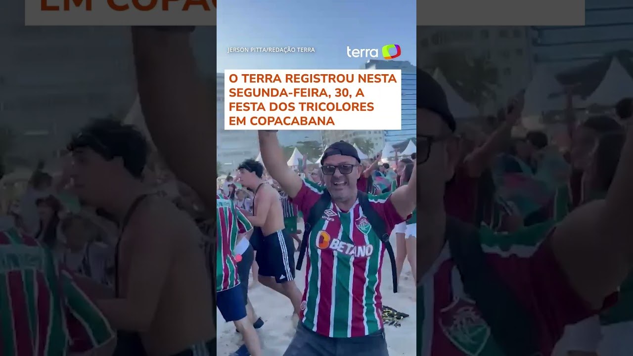 Torcedores do Fluminense vão à loucura com gol de Germán Cano contra a Inter de Milão #shorts