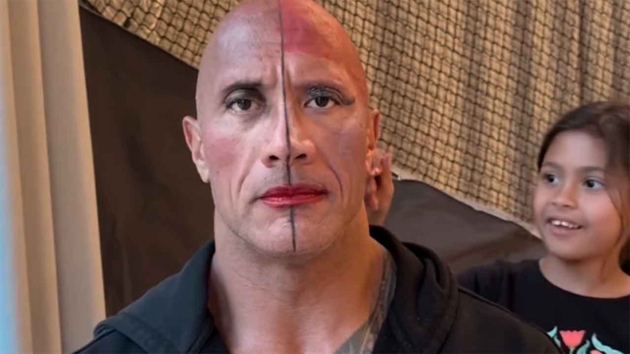 דה רוק כובש את הרשת עם סרטון מתוק לצד בנותיו