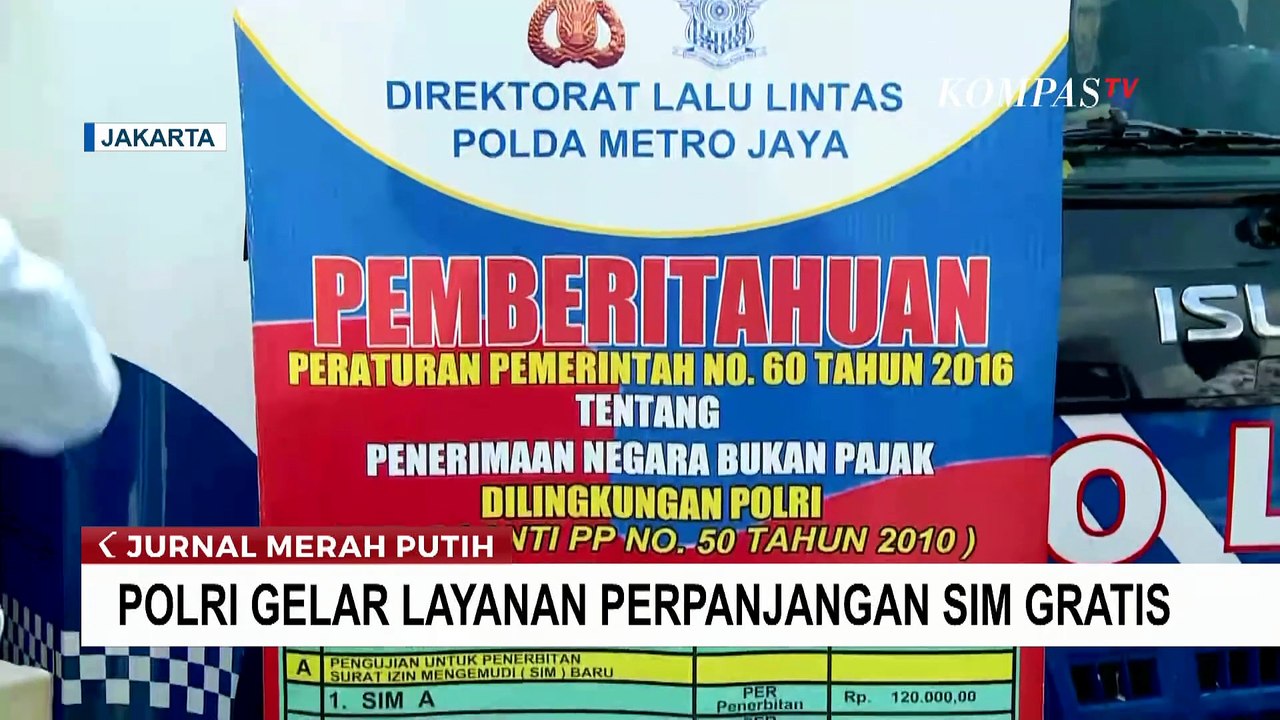 Perpanjangan SIM Gratis Ramaikan Peringatan Hari Bhayangkara ke-79 di Monas