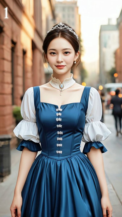 街拍美女 5 | 4K AI美女街頭時尚 | Beautiful Asian Girls Street Style Lookbook #shorts #aigirl