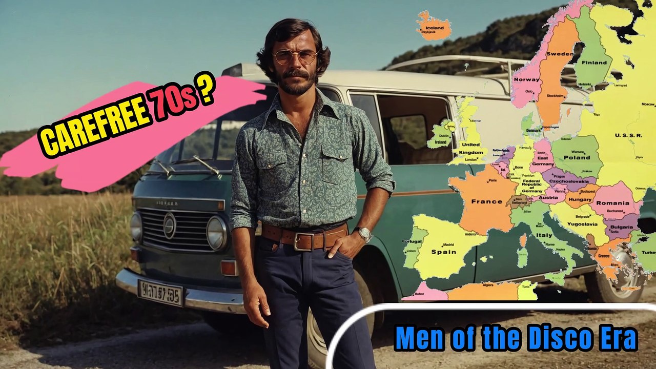 We Asked AI to Recreate 70s Men — The Results Are Groovy!