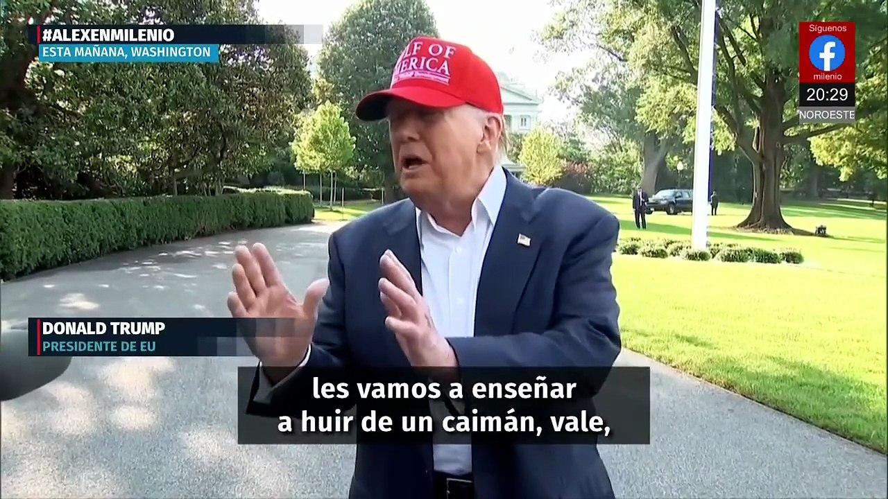 Trump inaugura cárcel Alligator Alcatraz en Florida para migrantes indocumentados