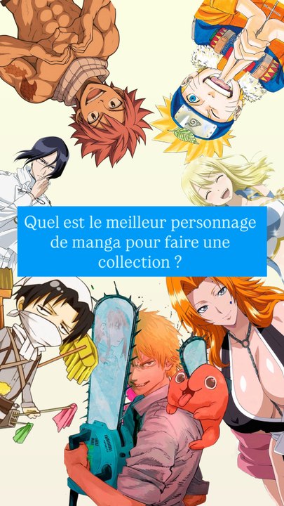 Quel est le meilleur personnage de manga pour faire une collection ?