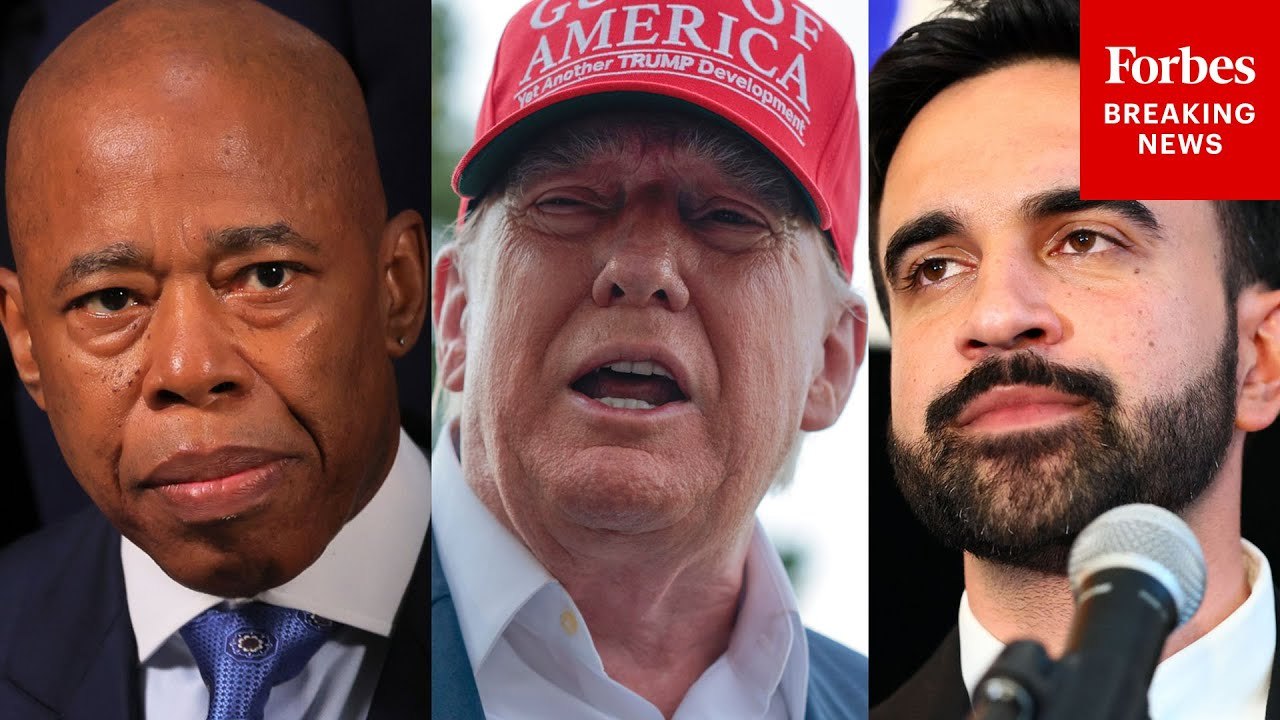 Eric Adams Asked: 'Will You Condemn Trump's Threats To Look Into Mamdani's Citizenship Status?'