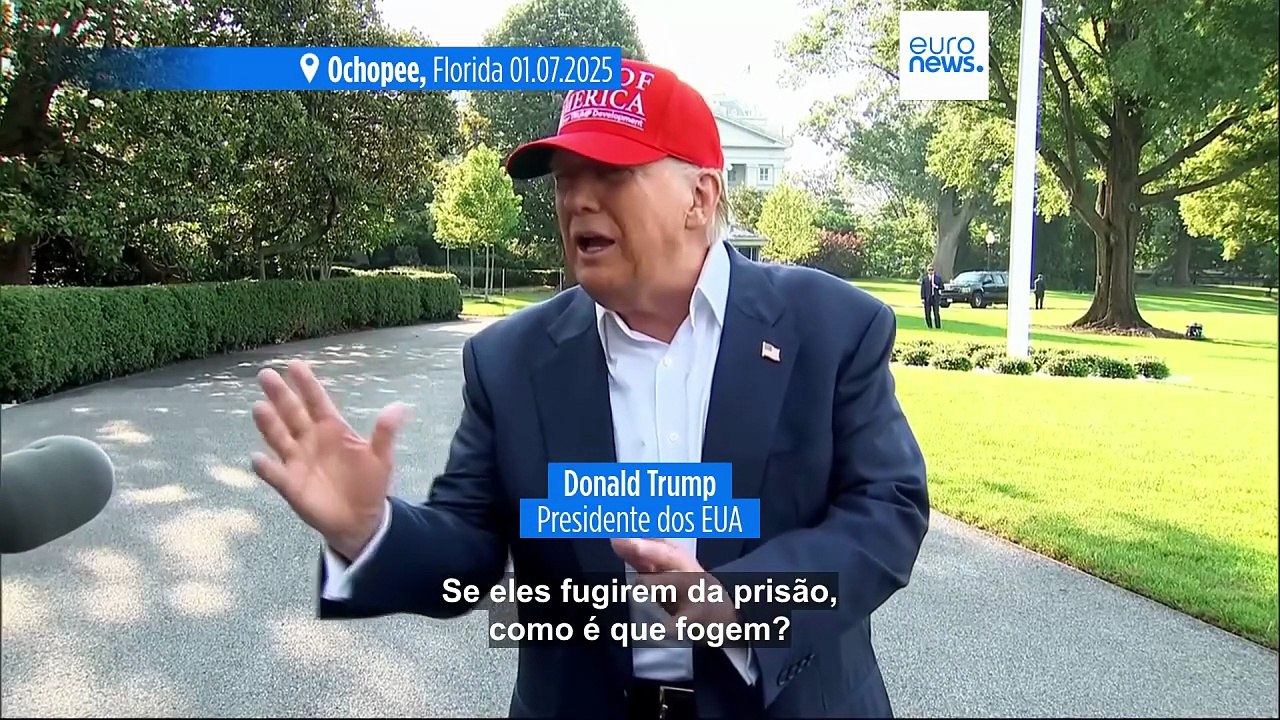 Novo centro de detenção "Alligator Alcatraz" de Trump pronto para receber imigrantes