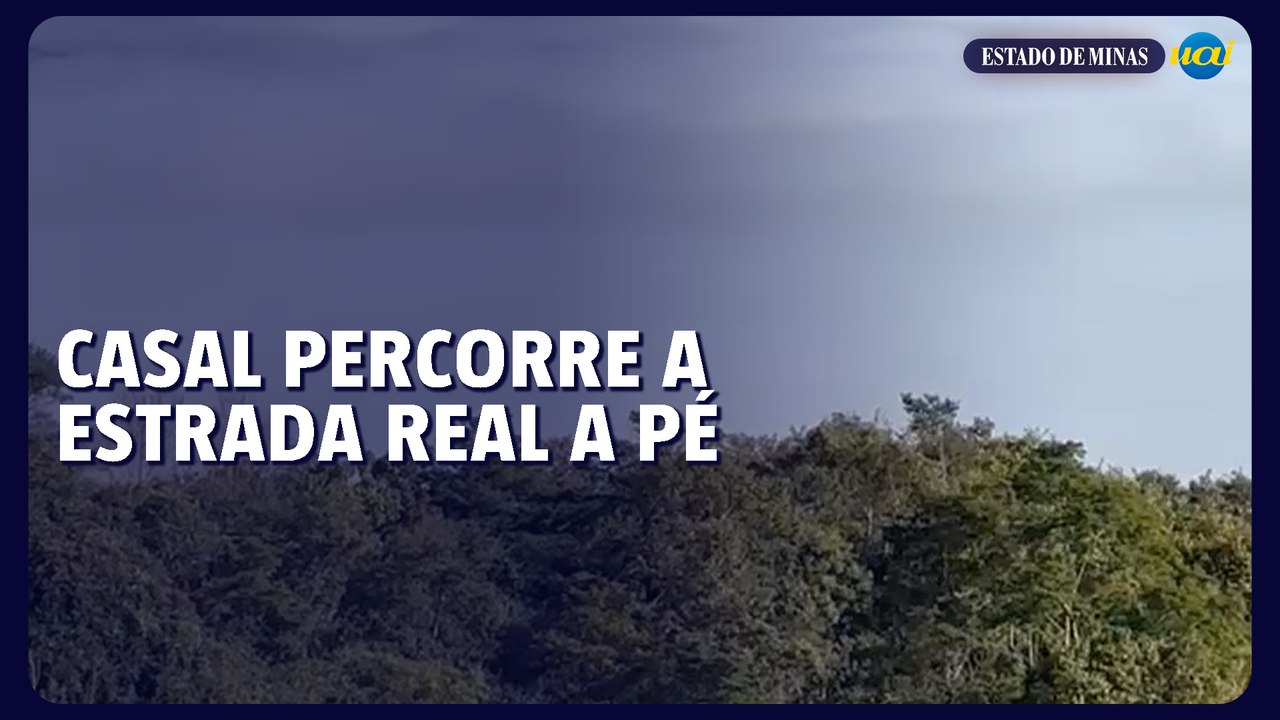 Casal percorre toda a Estrada Real a pé em 30 dias