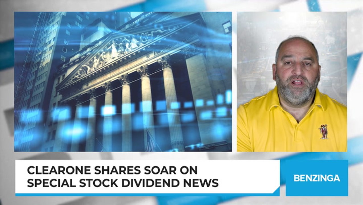 ClearOne Shares Soar On Special Stock Dividend News