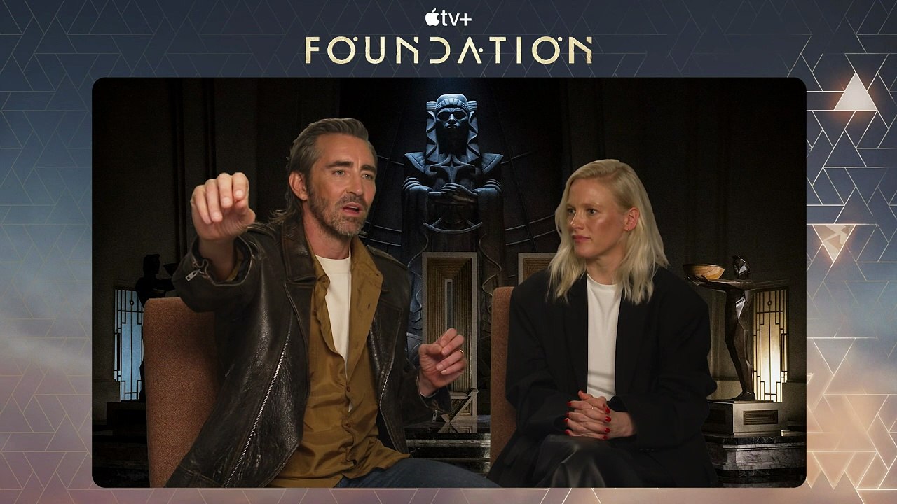Lee Pace and Laura Birn talk Foundation Season 3