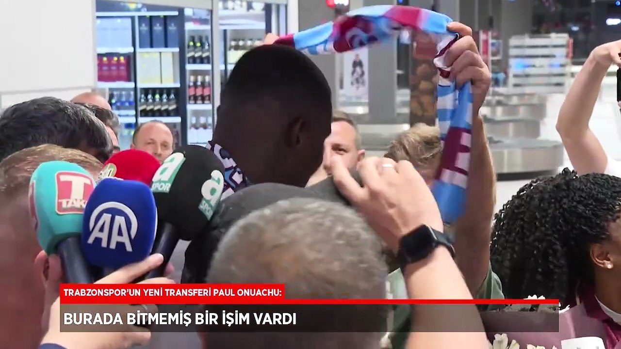 Onuachu transferi Trabzon'da izdiham yarattı!