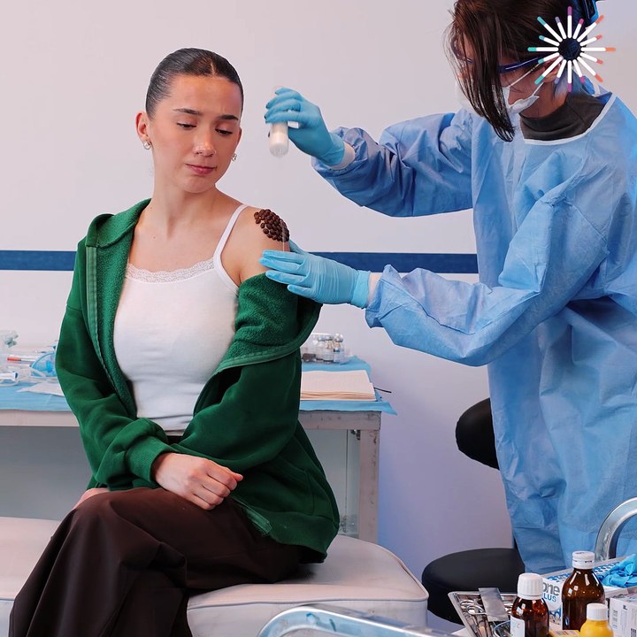 Step-by-step removal of skin infestation