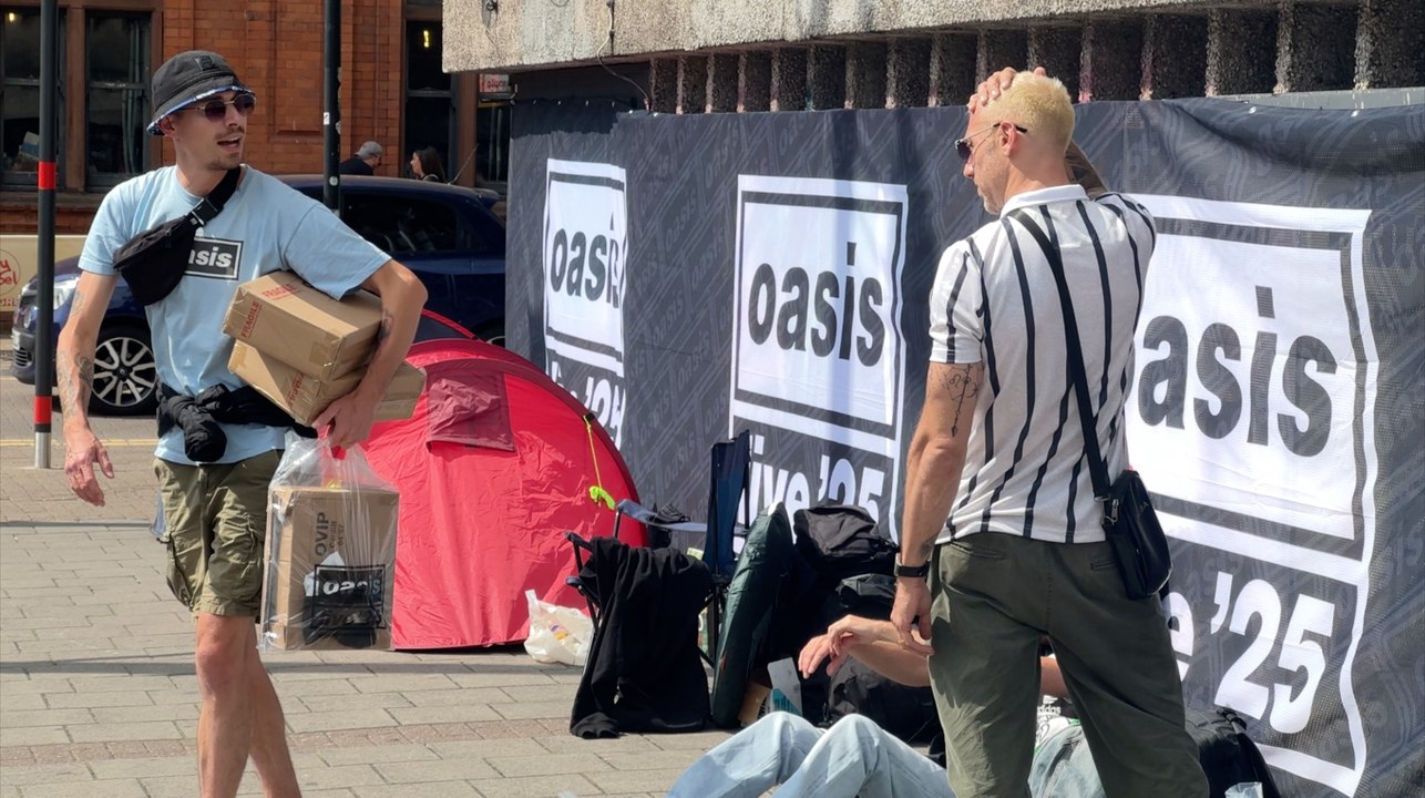 Oasis gigs takeover Cardiff