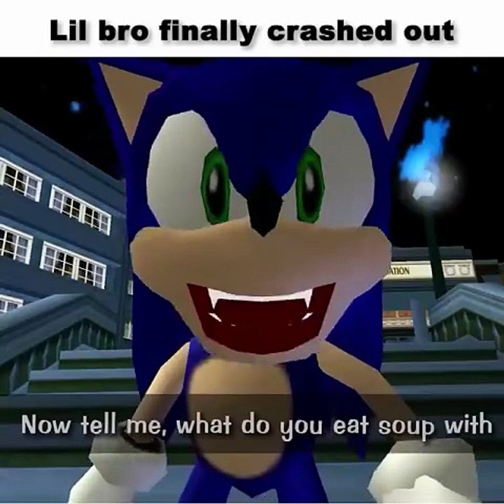 Tails crashes out #sonic #memes