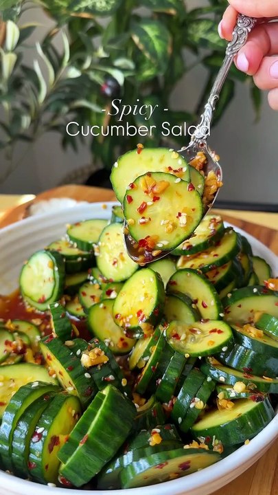 Spicy Cucumber Salad
