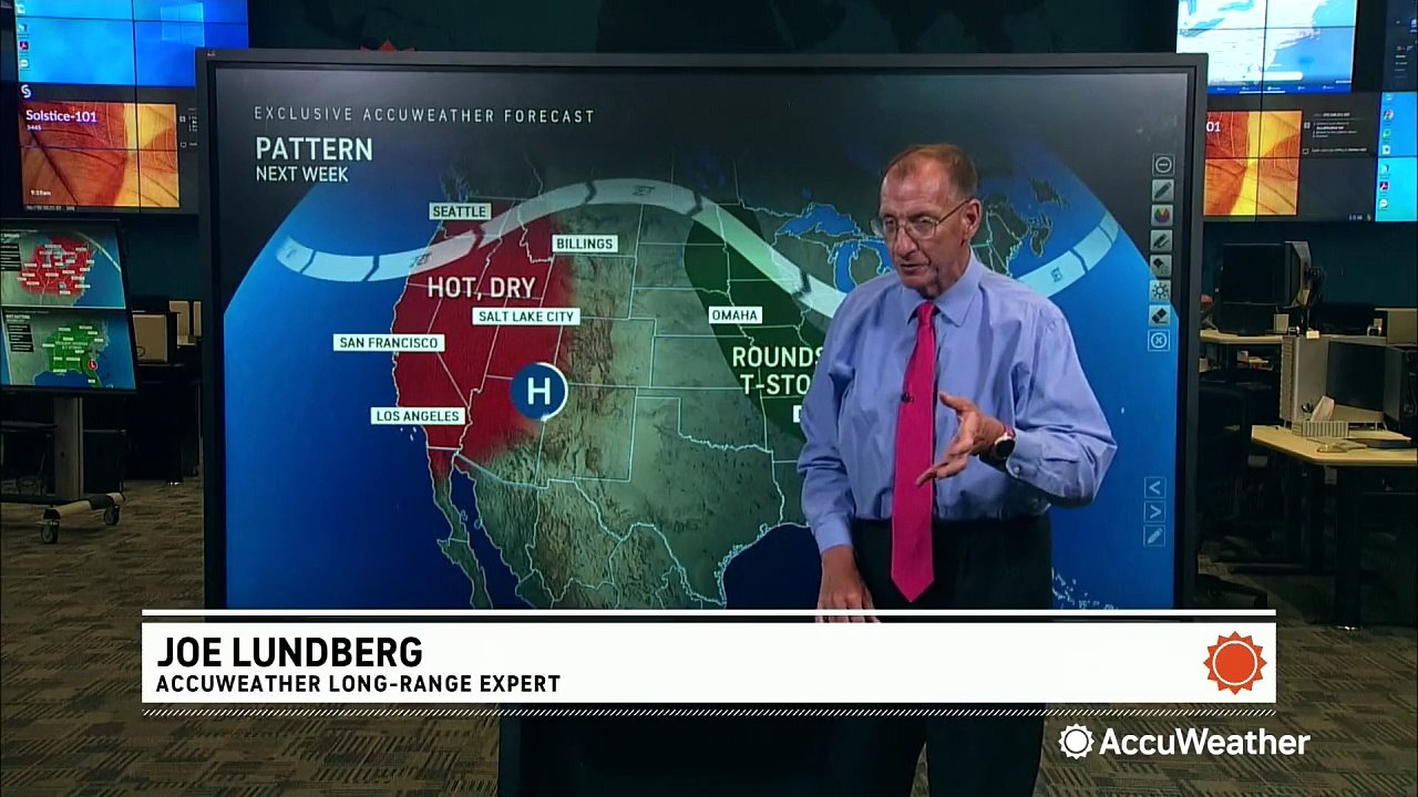 Look ahead: Rounds of storms for Central and Southern US