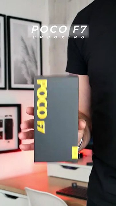 Poco F7 : Déballage du nouveau smartphone Xiaomi !