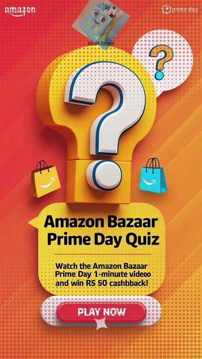 Amazon Bazaar Quiz July 2025 – Win ₹50 Cashback | Full Answers & Guide
