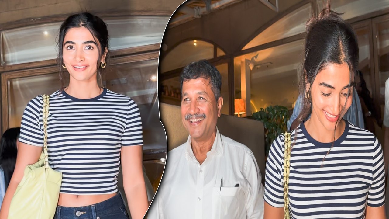 Blissful Bandra Dinner Date: Pooja Hegde Gets Snapped With Her Family & Friends