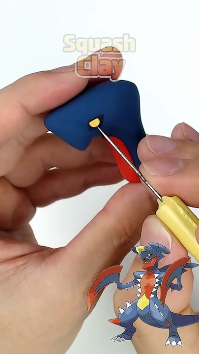 What if I make Mega Garchomp Pokémon out of clay