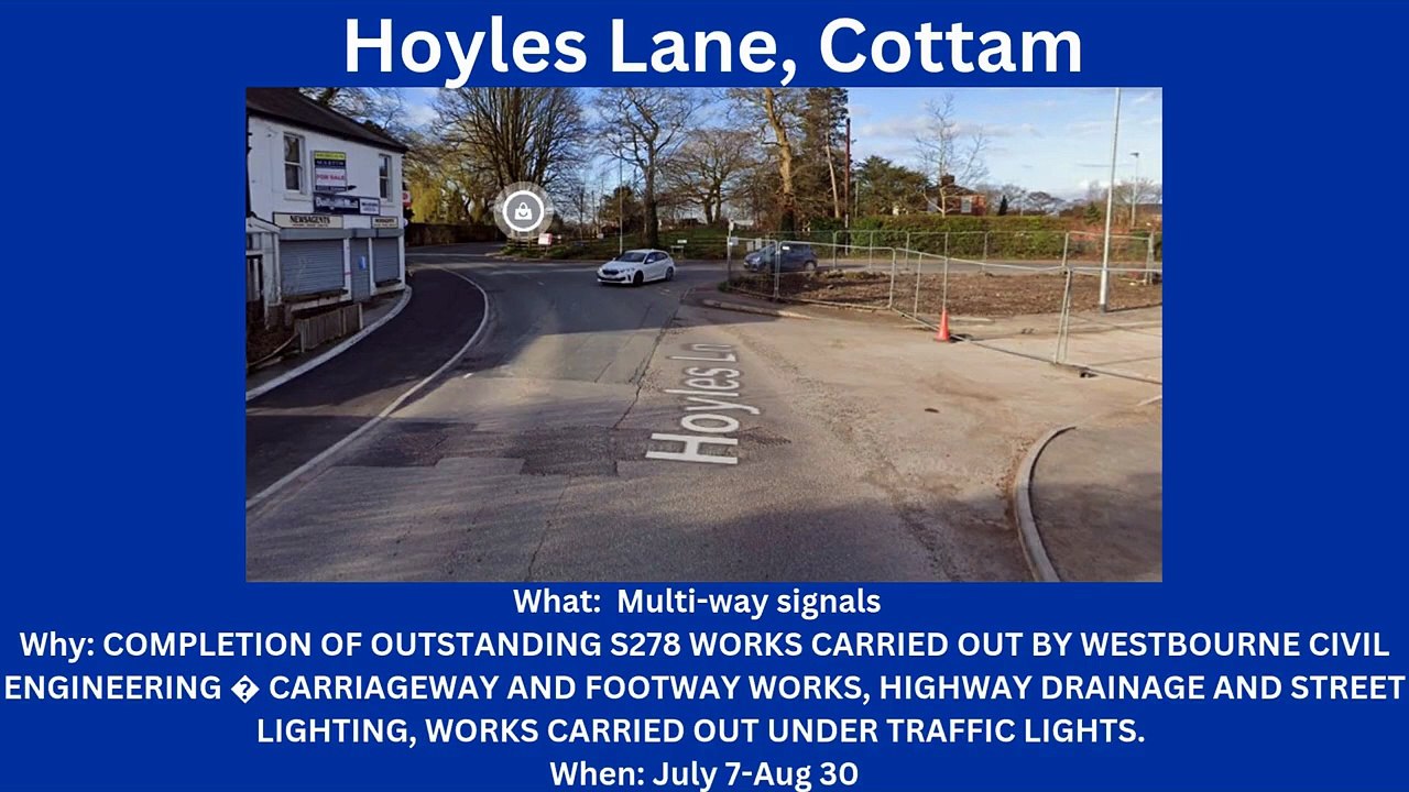 Preston Roadworks Schedule: Major Closures & Delays (July 7-13) 🚧