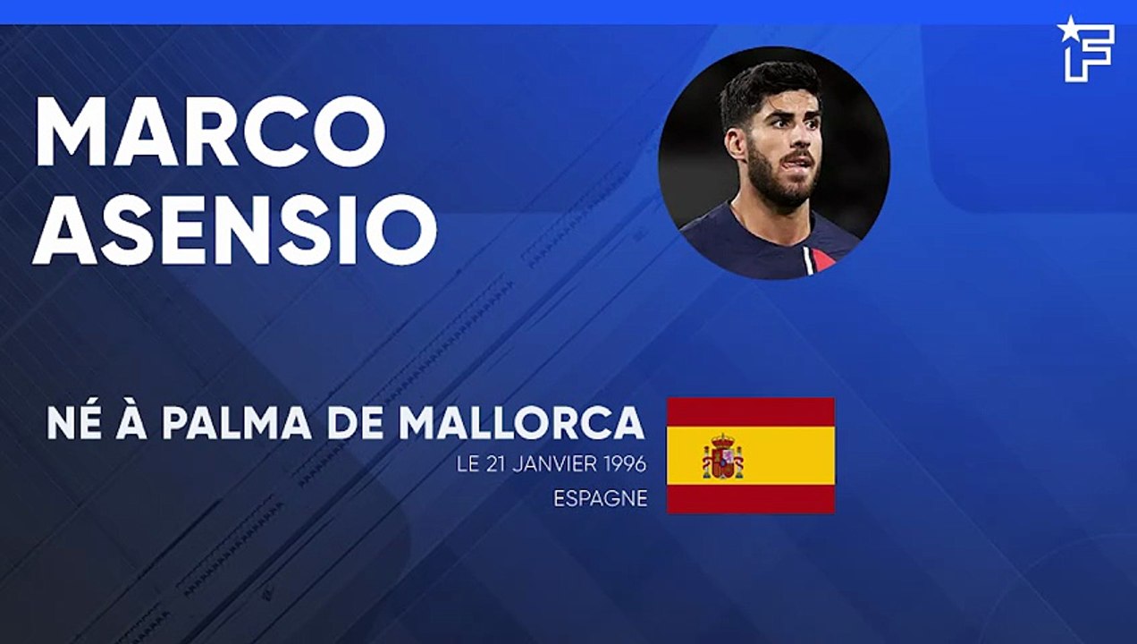 La Fiche Technique de Marco Asensio