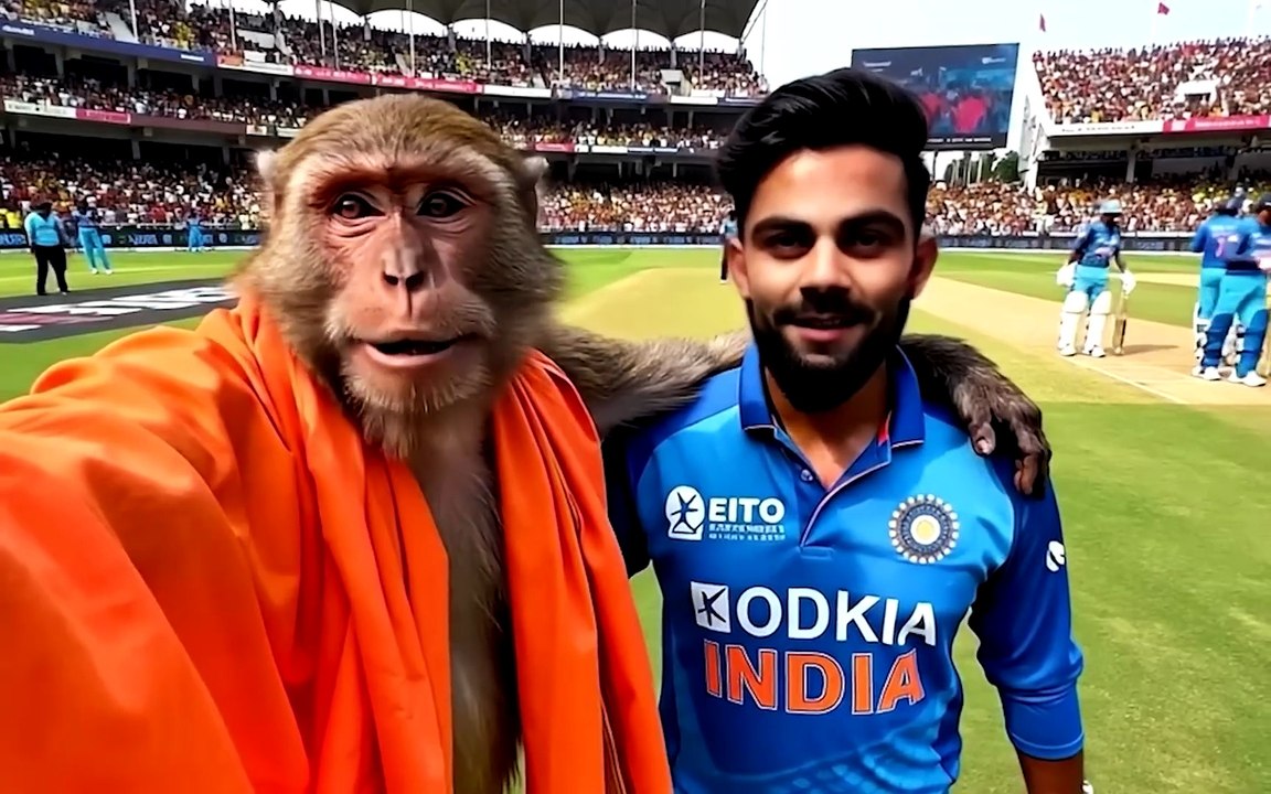 Viral Monkey Al Vlogs Video Kaise Banaye_ How To Make Al Monkey Vlog Video Reels_