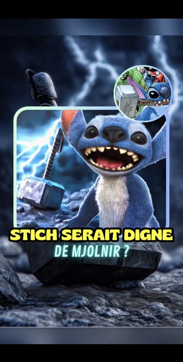 Stitch est digne de Mjolnir ? #CapCut #stitch #liloetstitch #marvel #mcu #avengers #thor #mjolnir #avengers30 #pourtoi #fyp #marvelrivals #marvelsnap