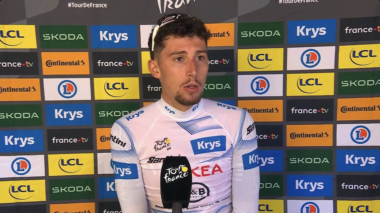 Tour de France 2025 - Kévin Vauquelin : "J'ai vu Remco Evenepoel faire un soleil devant moi..."