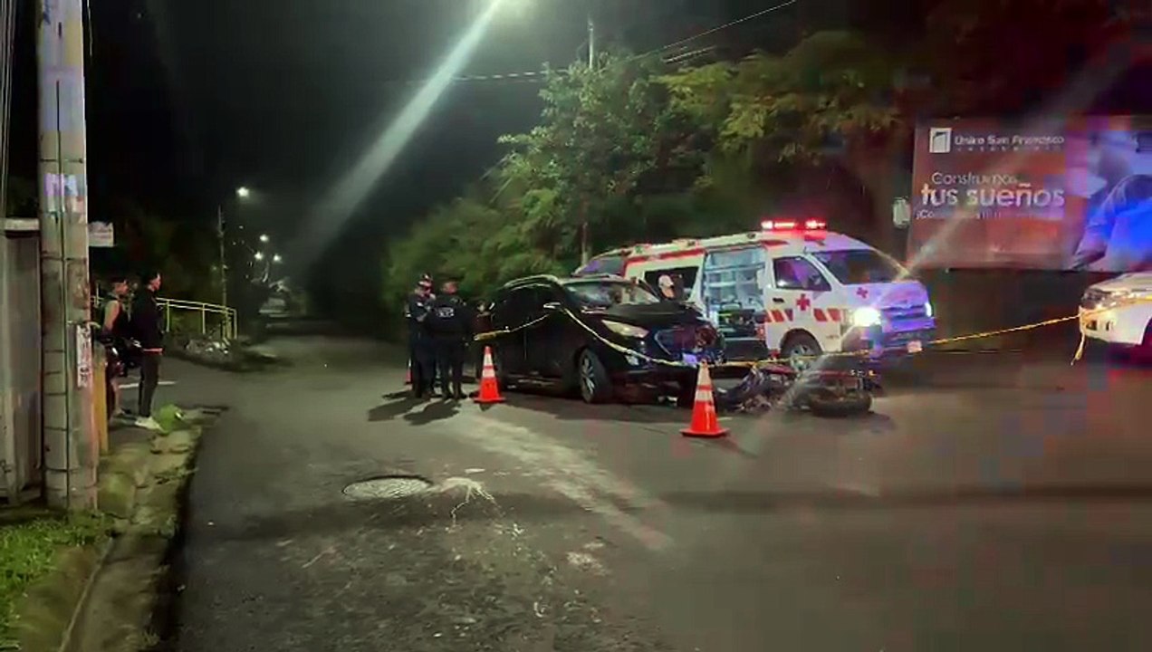 Accidente en Barreal de Heredia